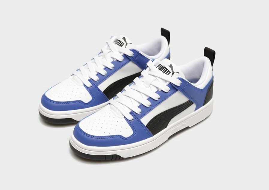 Adidași pentru copii PUMA REBOUND LAYUP LO SL JR 37049019 Bleumarin