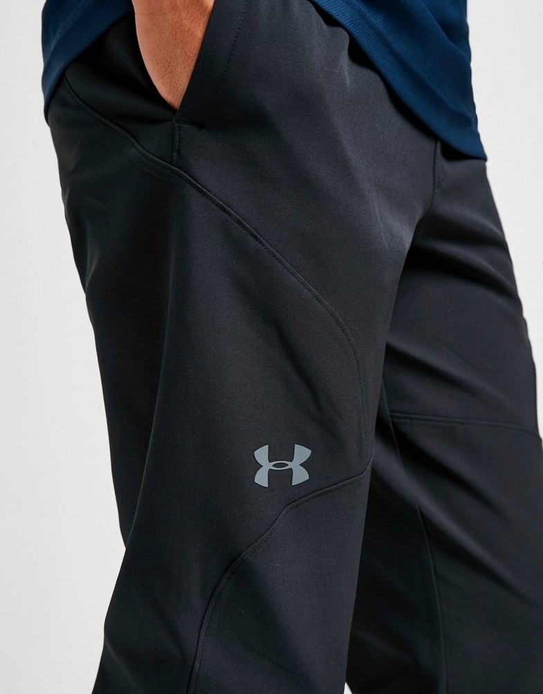 UNDER ARMOUR TRENINGOWE FLEX TAPER TRACK PANTS 1352028001 Czarny