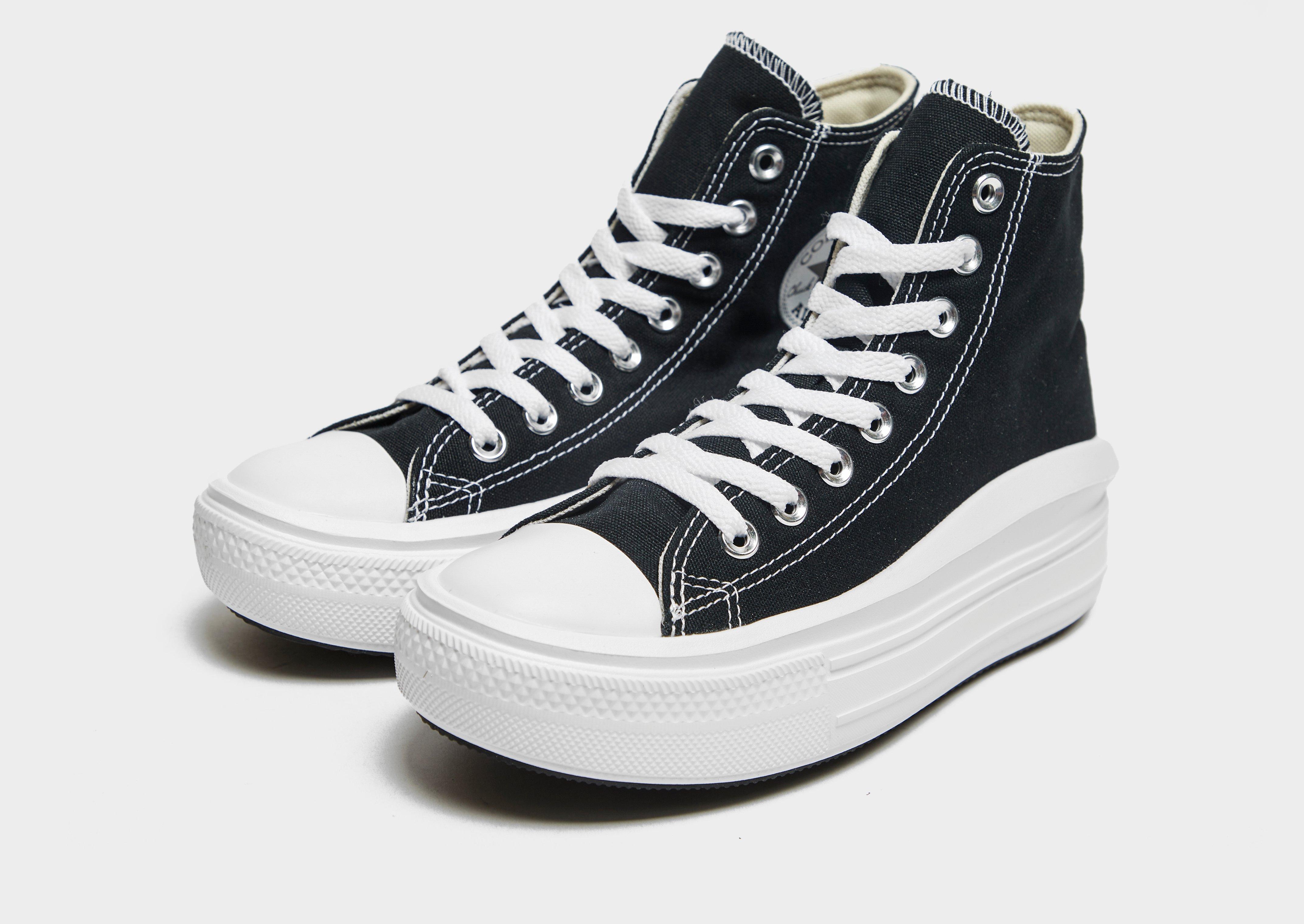 Teniși de damă CONVERSE CHUCK TAYLOR ALL STAR MOVE HIGH  568497C Negru