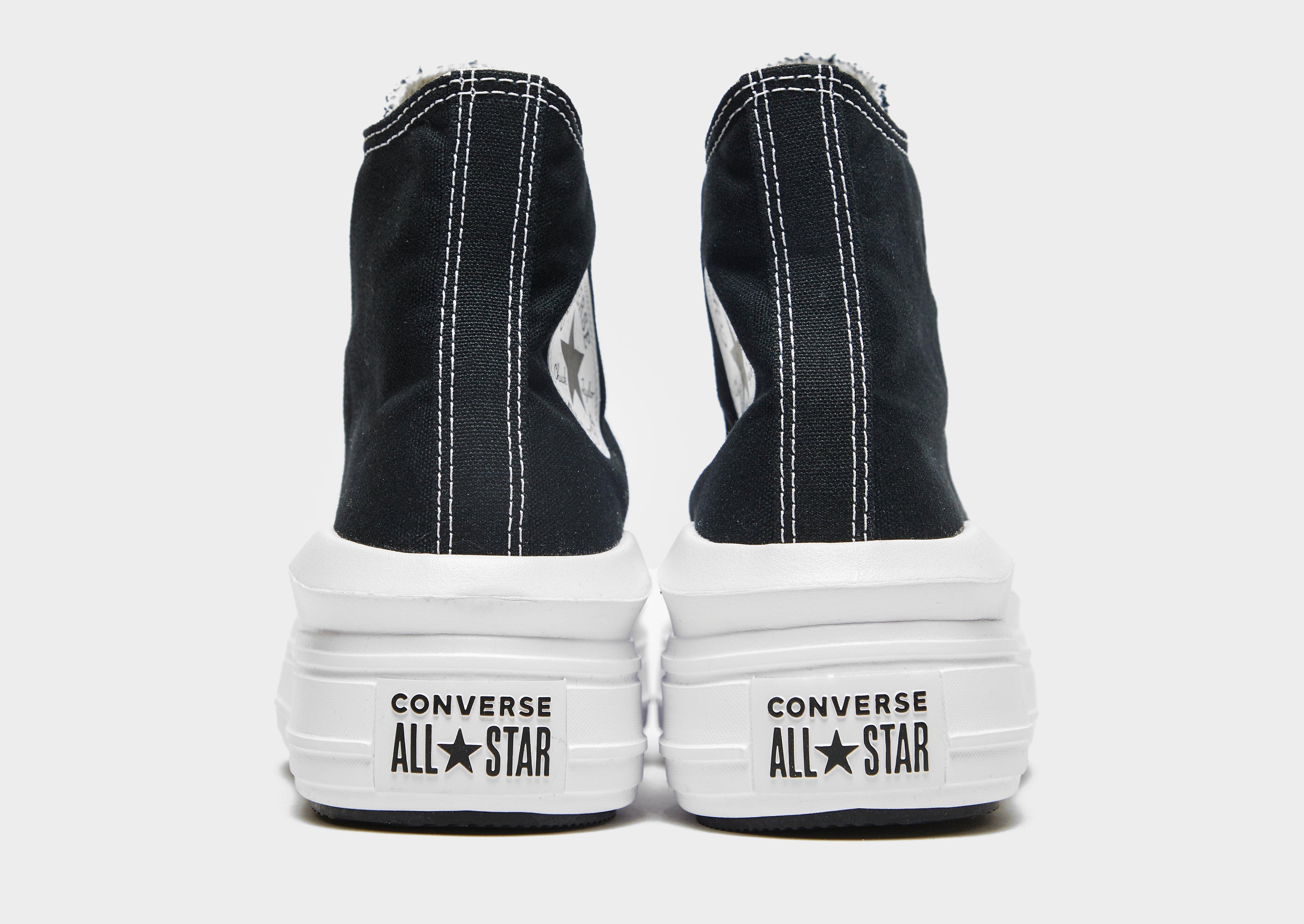 Teniși de damă CONVERSE CHUCK TAYLOR ALL STAR MOVE HIGH  568497C Negru