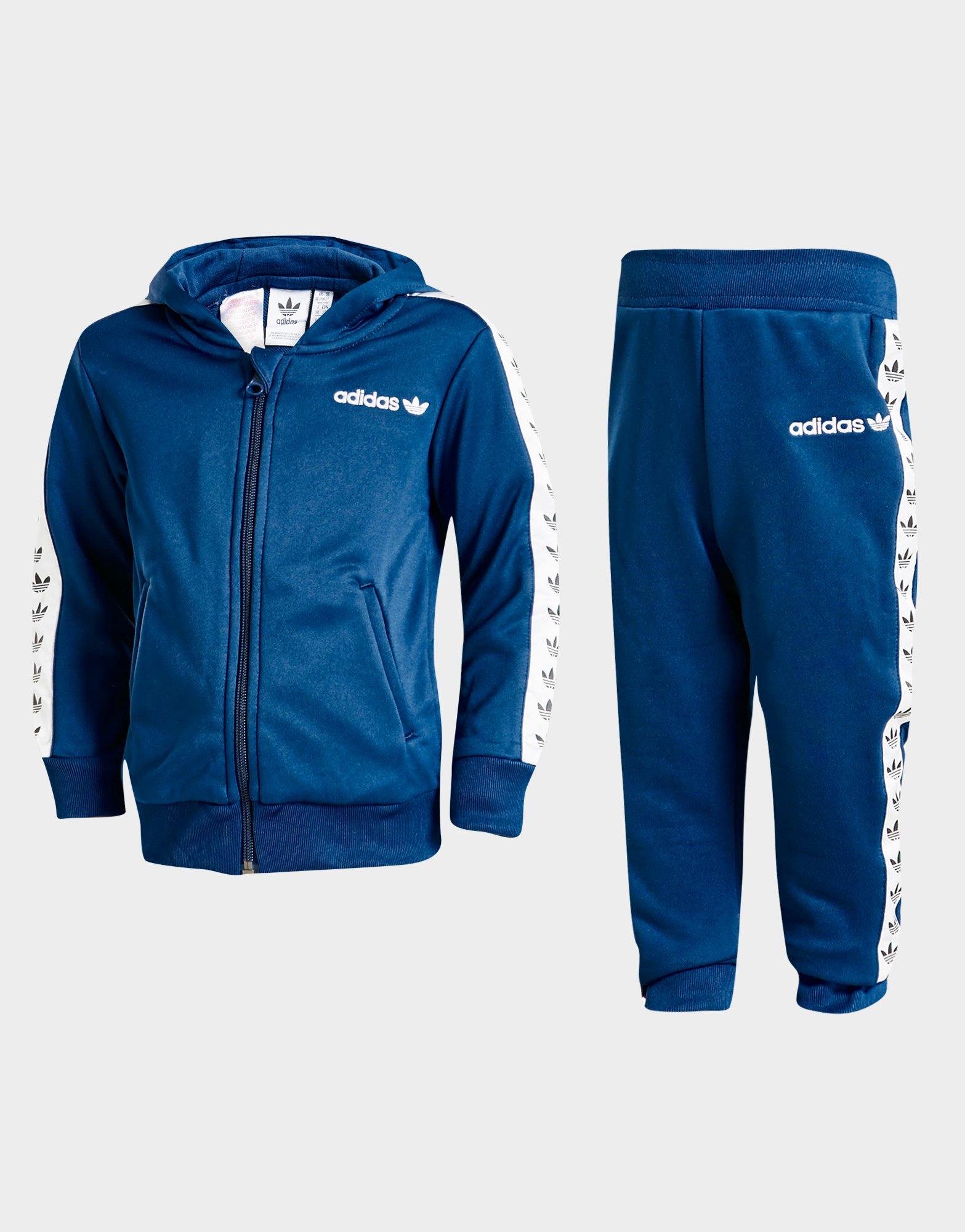 adidas originals tape fleece tracksuit