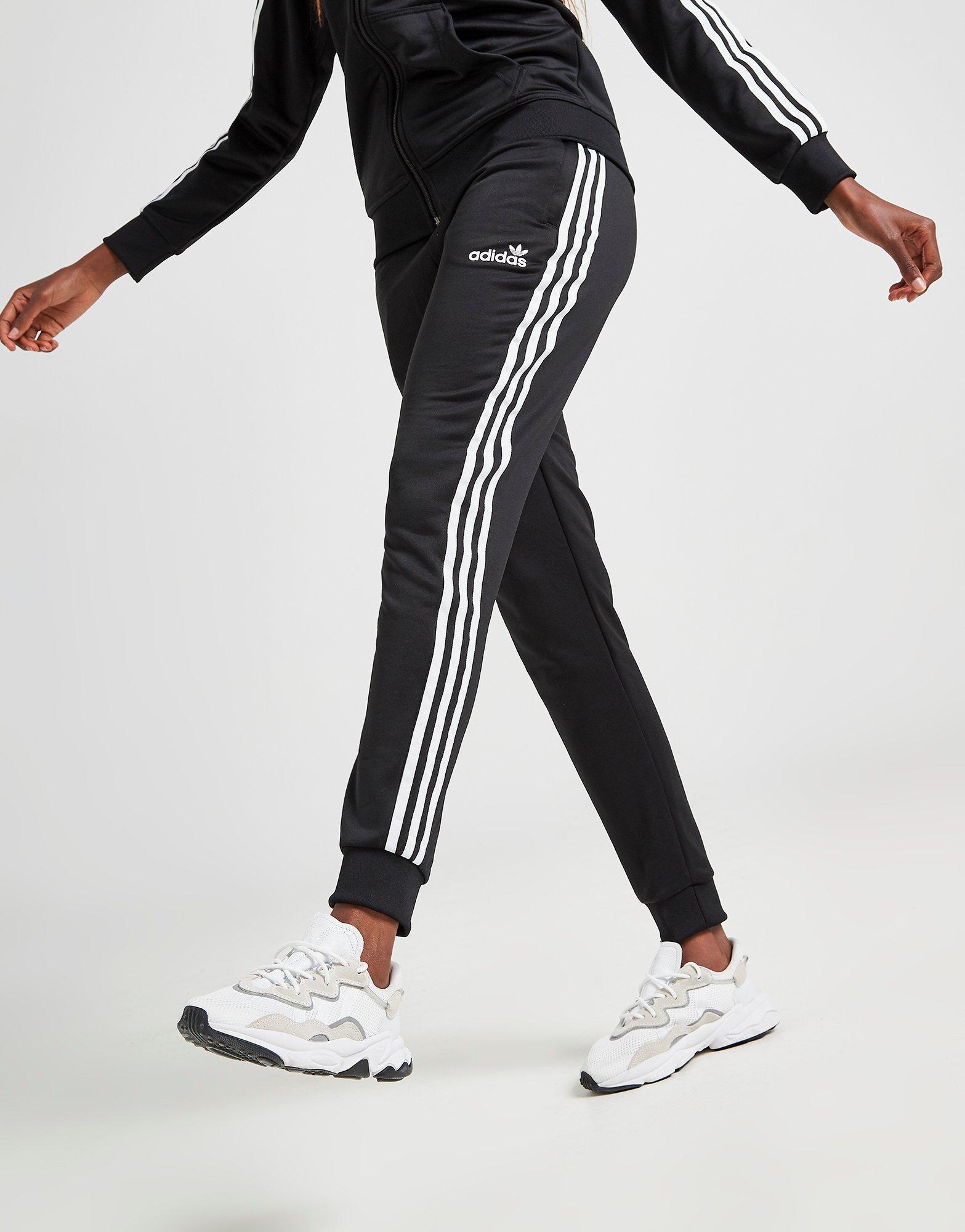 ADIDAS SPODNIE 3-STRIPES LINEAR POLY PANTS GL4297 Czarny