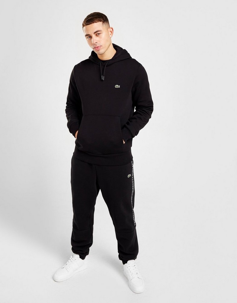 LACOSTE Z KAPTUREM CORE OVERHEAD HOODIE SH152700C31 | kolor Czarny