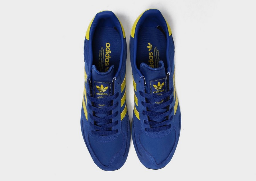 Buty sneakersy męskie ADIDAS LA TRAINER FY1567 Niebieski