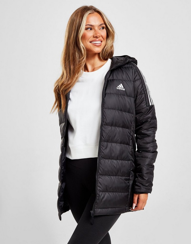 ADIDAS KURTKA W ESS DOWN PAR GH4590 Czarny