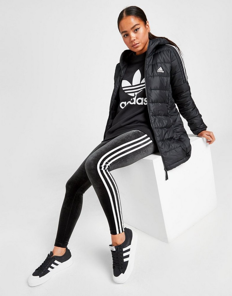 ADIDAS KURTKA W ESS DOWN PAR GH4590 Czarny