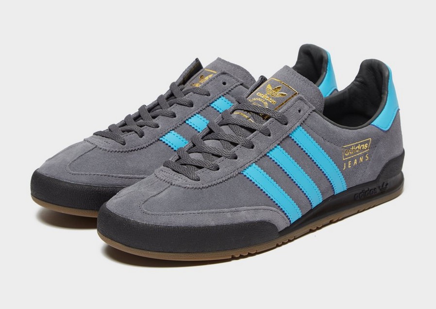 Buty sneakersy męskie ADIDAS JEANS FY1380 Szary