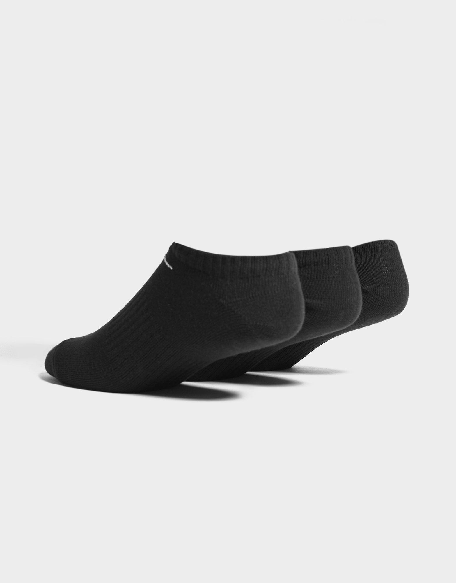 Női zokni NIKE 3 PACK LOW SOCKS  SX7678-010 Fekete