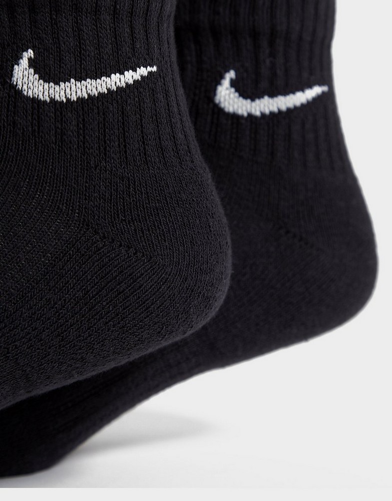 Női zokni NIKE 3 PACK CUSHIONED QUARTER SOCKS 