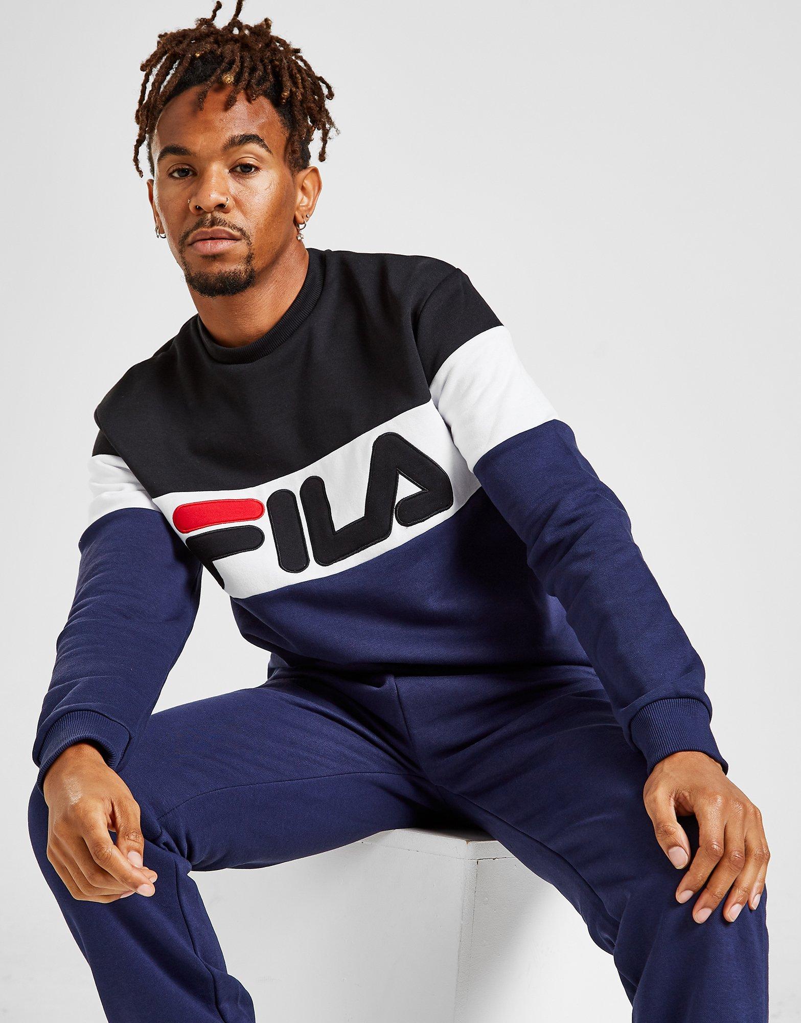 fila colour block sweatshirt