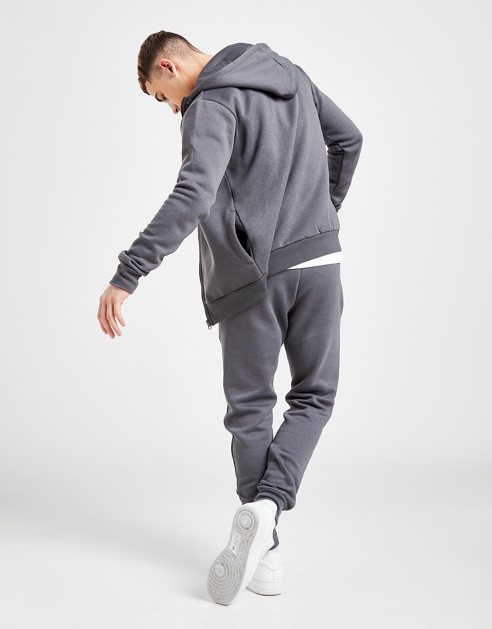 Pánska mikina MCKENZIE ESSENTIAL ZIP THROUGH HOODIE MEN'S  MCKTM12793 Sivá