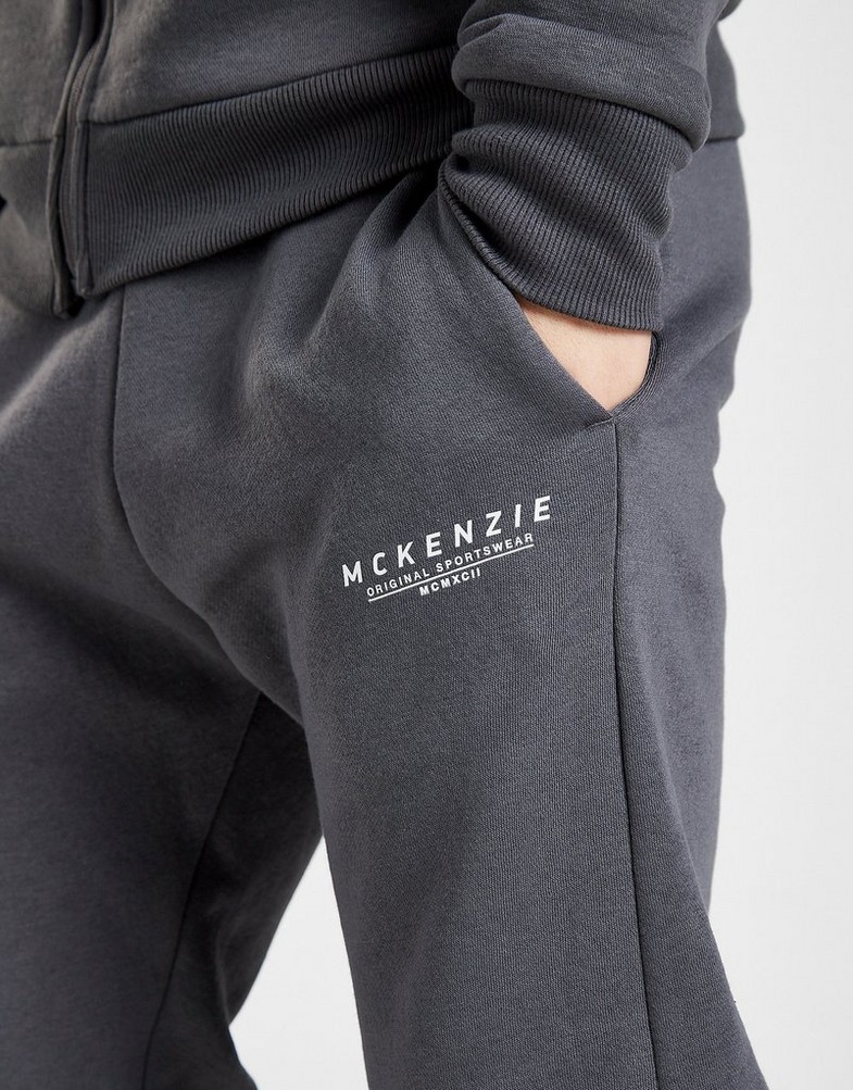 Pánska mikina MCKENZIE ESSENTIAL ZIP THROUGH HOODIE MEN'S  MCKTM12793 Sivá