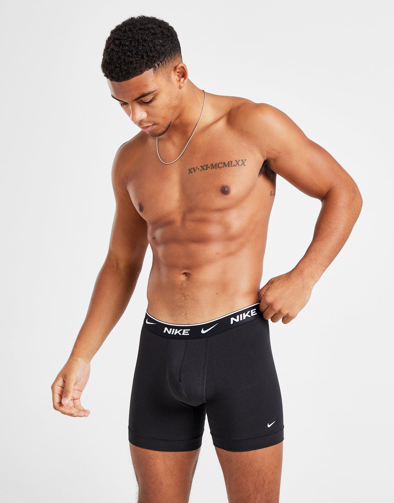 Férfi fehérnemű NIKE BOXERALSÓ 3 PACK BOXERS 0000KE1007MP1 Színes