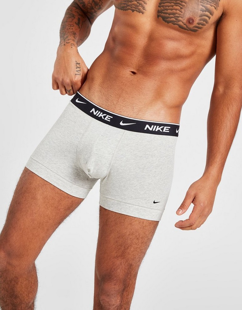 Férfi fehérnemű NIKE BOXERALSÓ 3 PACK TRUNKS