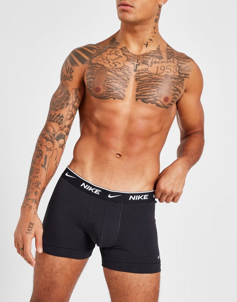 Чоловіча білизна NIKE ТРУСИ-БОКСЕРИ 3 PACK TRUNKS 0000KE1008MP1 Різнокольоровий