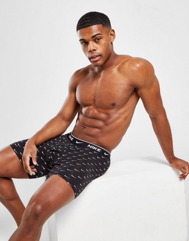 Pánska spodná bielizeň NIKE 3 PACK BOXERS  0000KE10079JI Viacfarebná