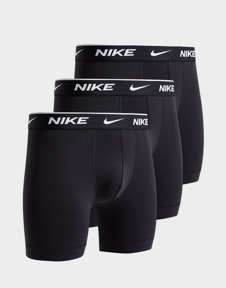 Vyriškas apatinis trikotažas NIKE 3 PACK BOXERS  0000KE1007UB1 Juoda