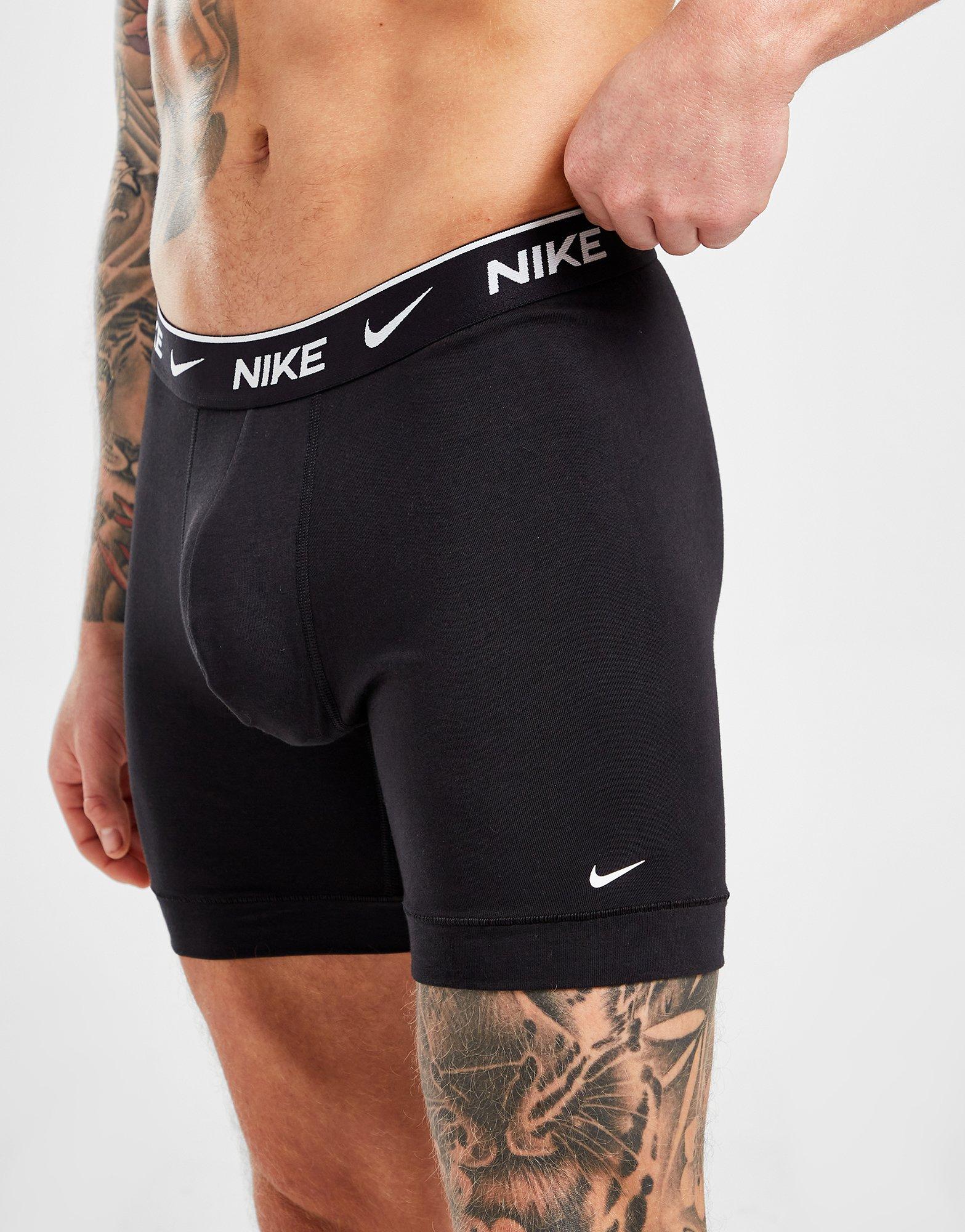 Vyriškas apatinis trikotažas NIKE 3 PACK BOXERS  0000KE1007UB1 Juoda