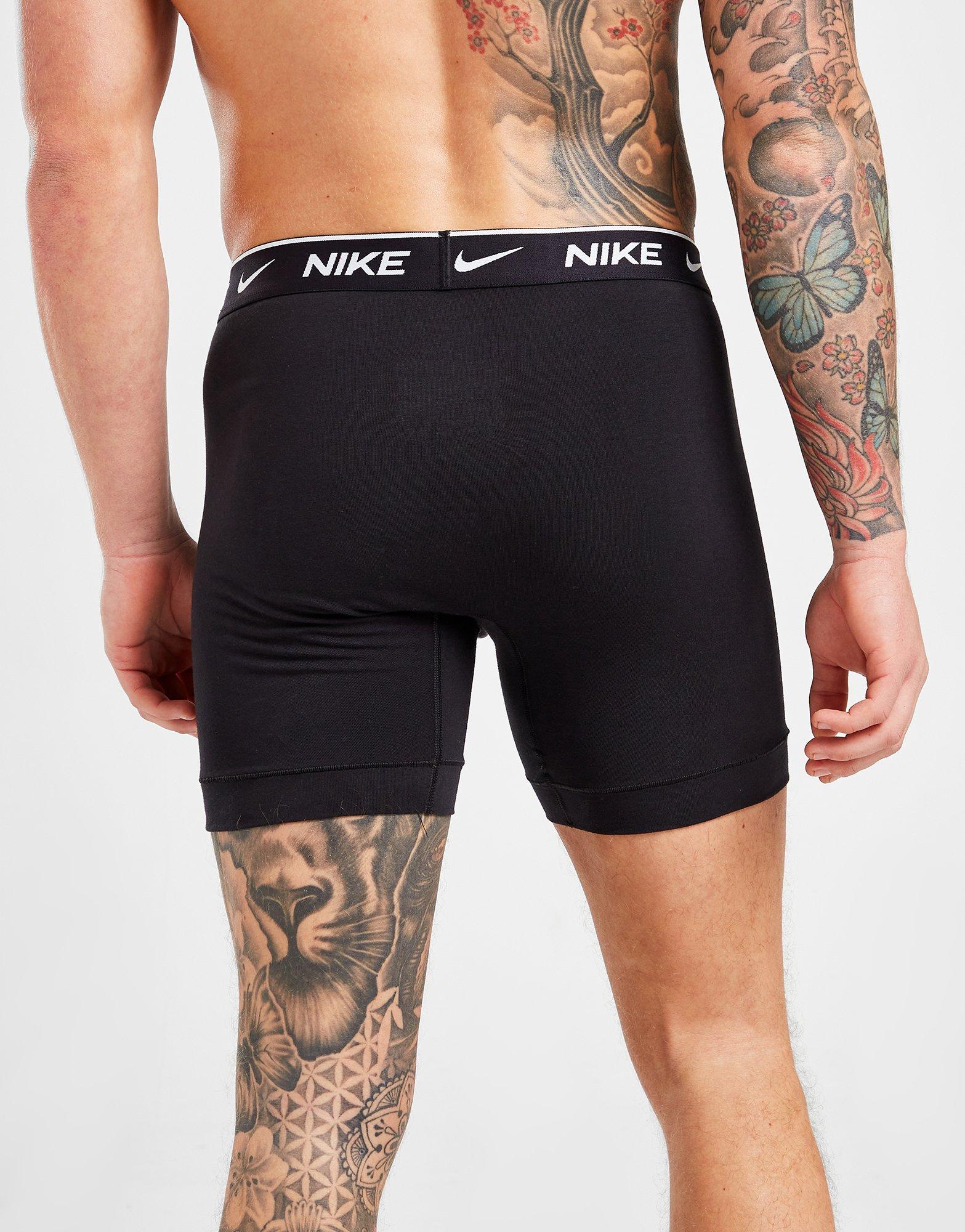 Vyriškas apatinis trikotažas NIKE 3 PACK BOXERS  0000KE1007UB1 Juoda
