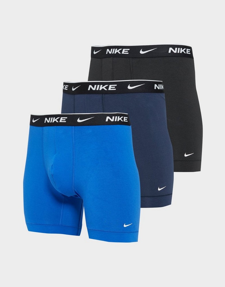 Pánska spodná bielizeň NIKE 3 PACK BOXERS  0000KE10079J1 Viacfarebná