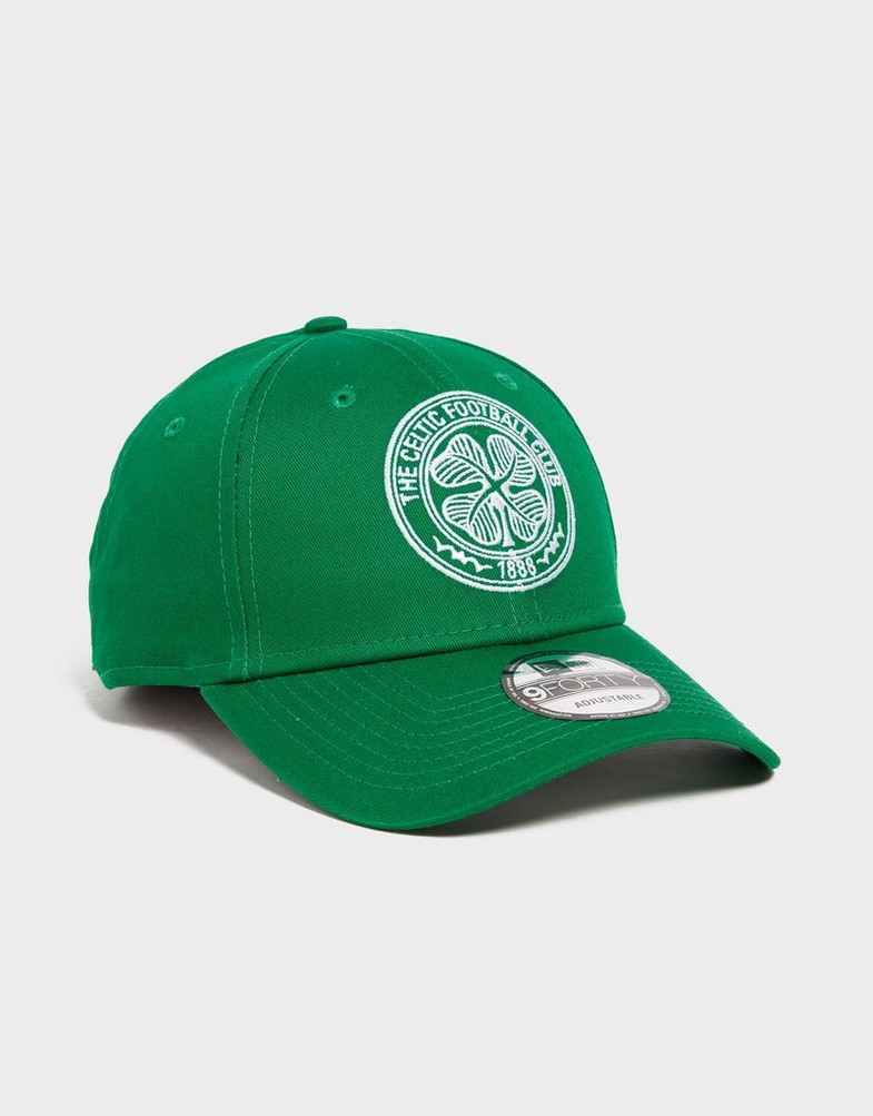 Czapka z daszkiem damska NEW ERA DASZEK 9FORTY CELTIC FC CAP 12566250 Zielony