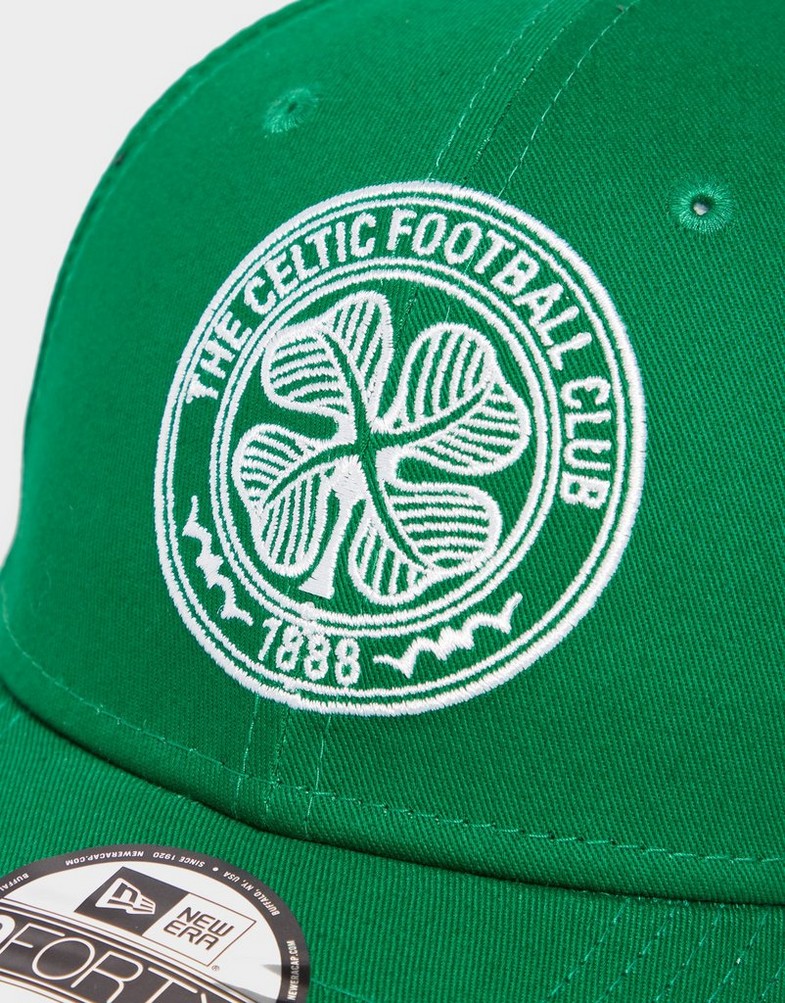 Czapka z daszkiem damska NEW ERA DASZEK 9FORTY CELTIC FC CAP 12566250 Zielony
