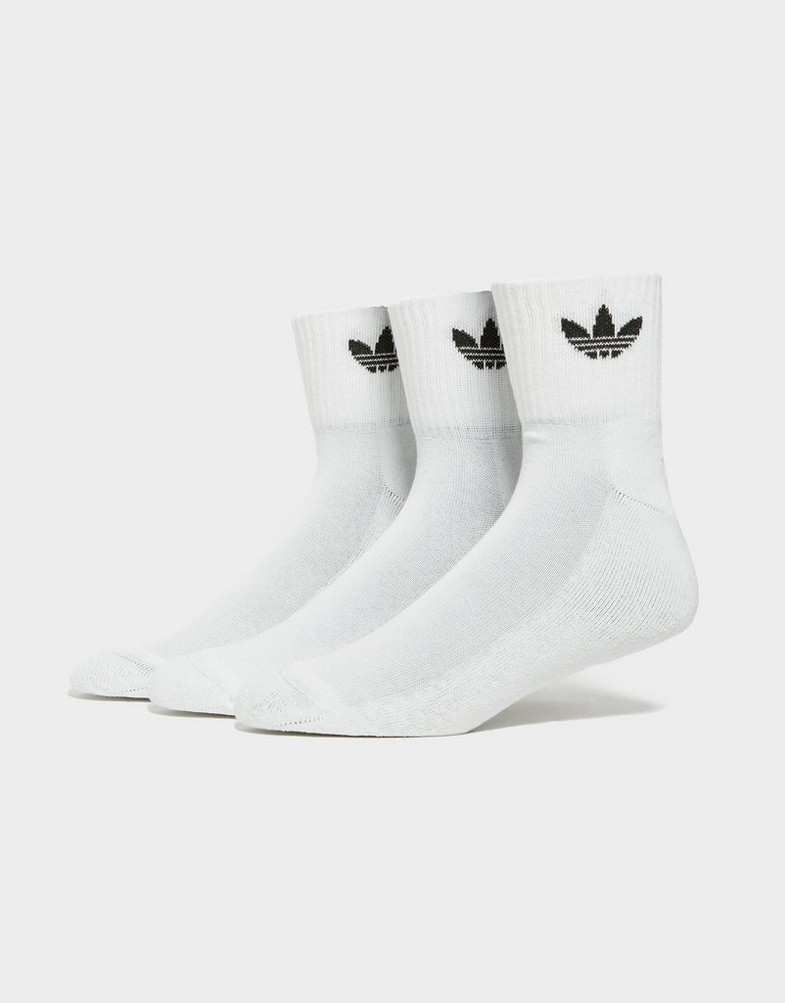 Skarpetki damskie ADIDAS SKARPETY MID ANKLE SCK FT8529 Biały