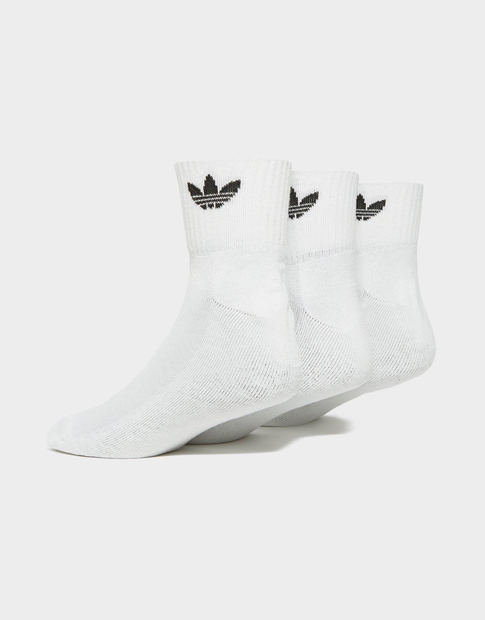 Dámské ponožky ADIDAS PONOŽKY MID ANKLE SCK FT8529 Bílá