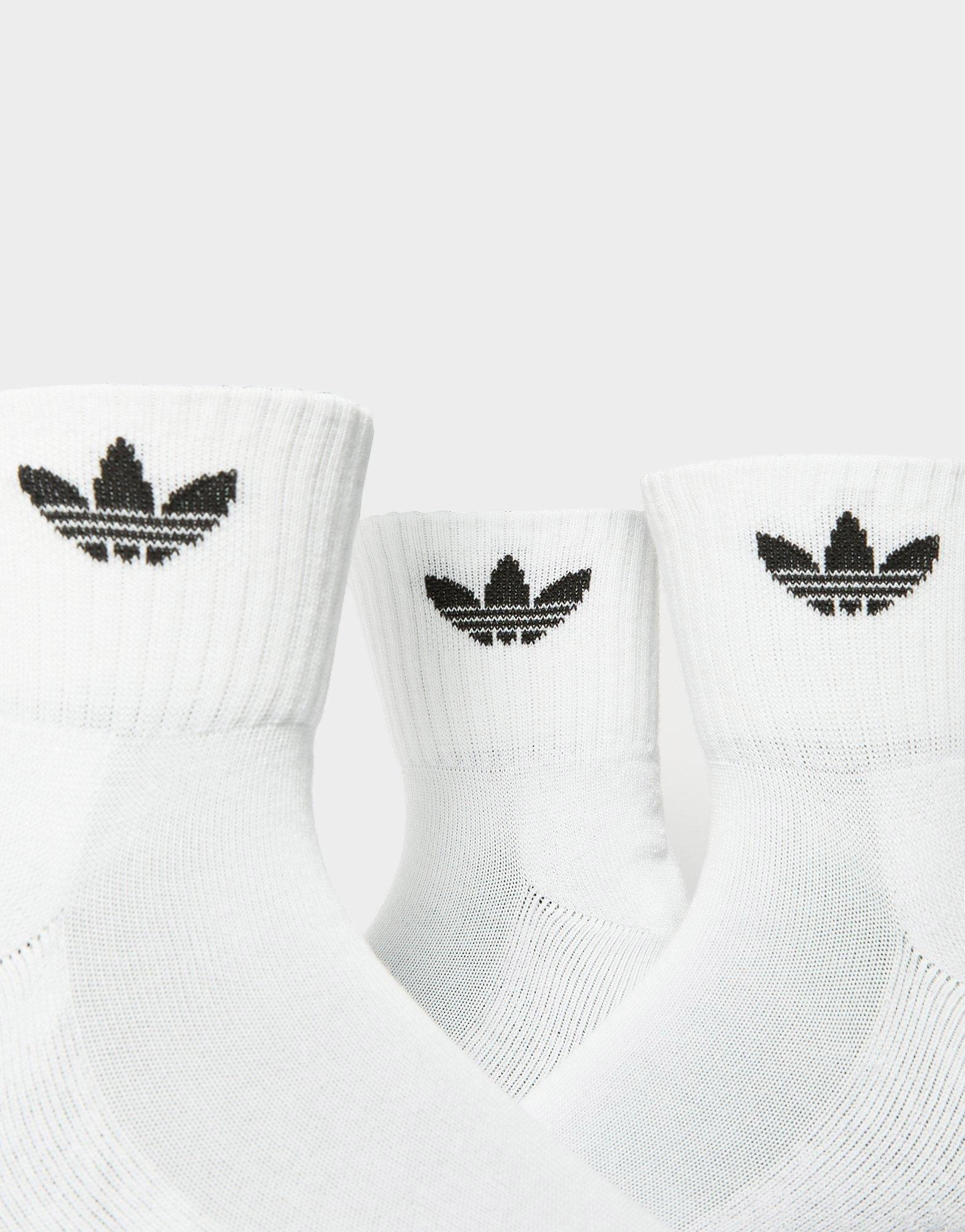 Dámské ponožky ADIDAS PONOŽKY MID ANKLE SCK FT8529 Bílá