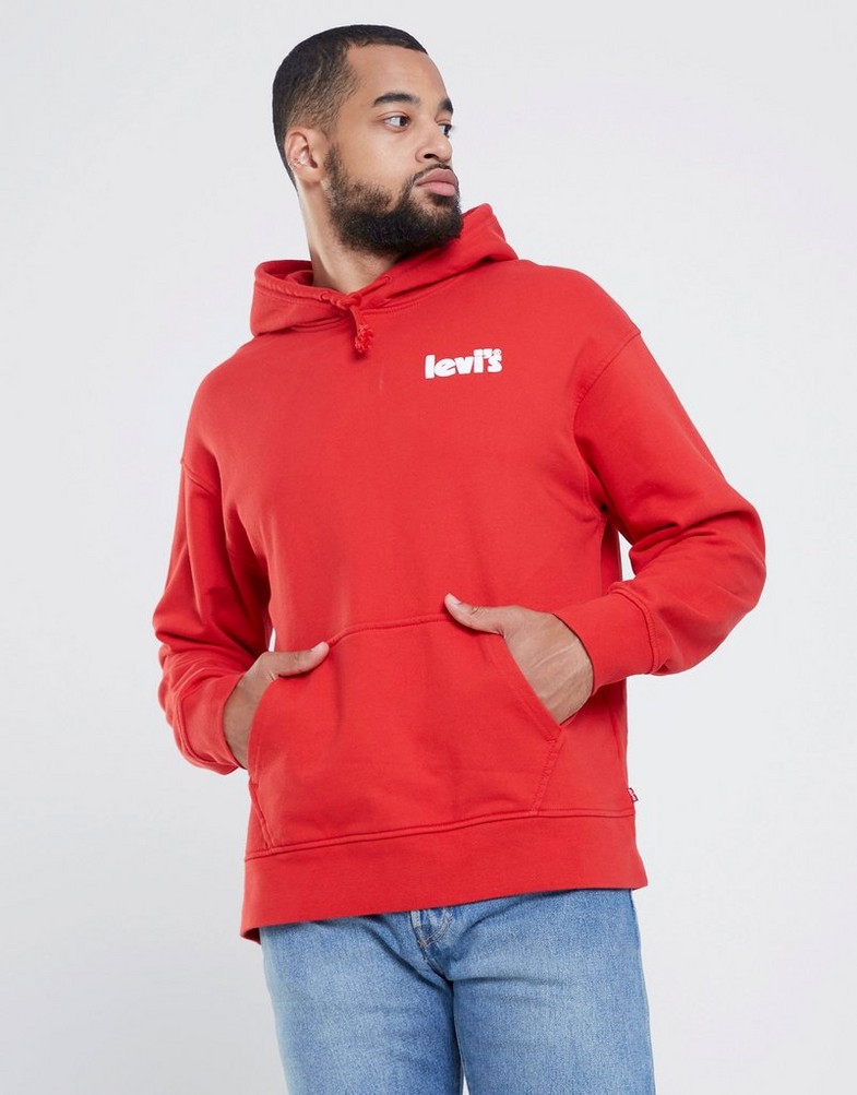 Tricou pentru bărbați LEVI'S TRICOU RELAXED GRAPHIC PO 38479-0155 Roșu