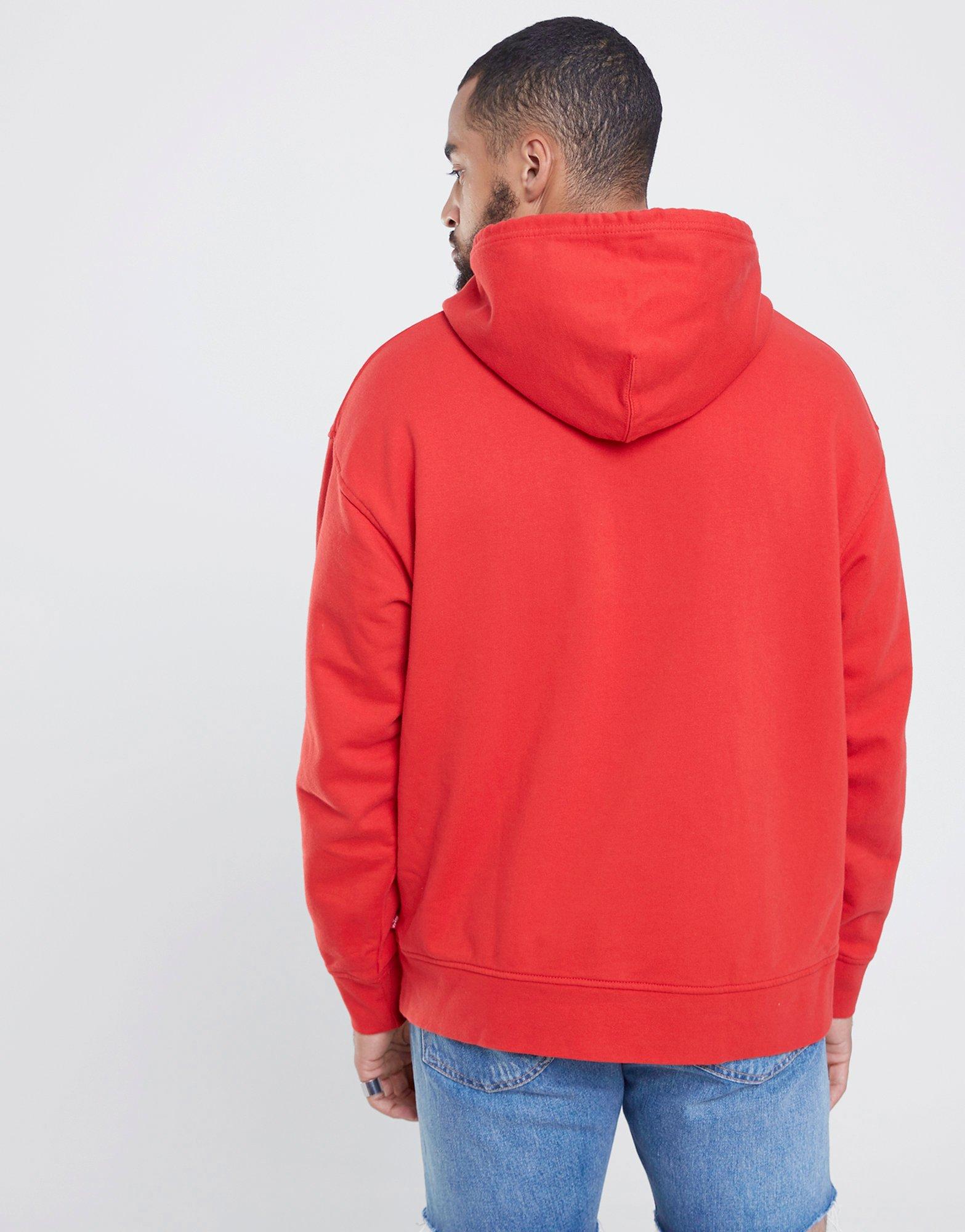 Pánske tričko LEVI'S TRIČKO RELAXED GRAPHIC PO 38479-0155 Červená