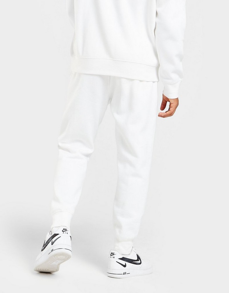 NIKE FOUNDATION FLEECE JOGGERS PANTS BV2671100 kolor Biały Męskie