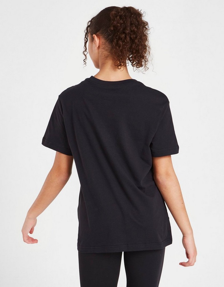 Дитячі футболки NIKE ФУТБОЛКА SPORTSWEAR GIRL DA6918-010 Чорний