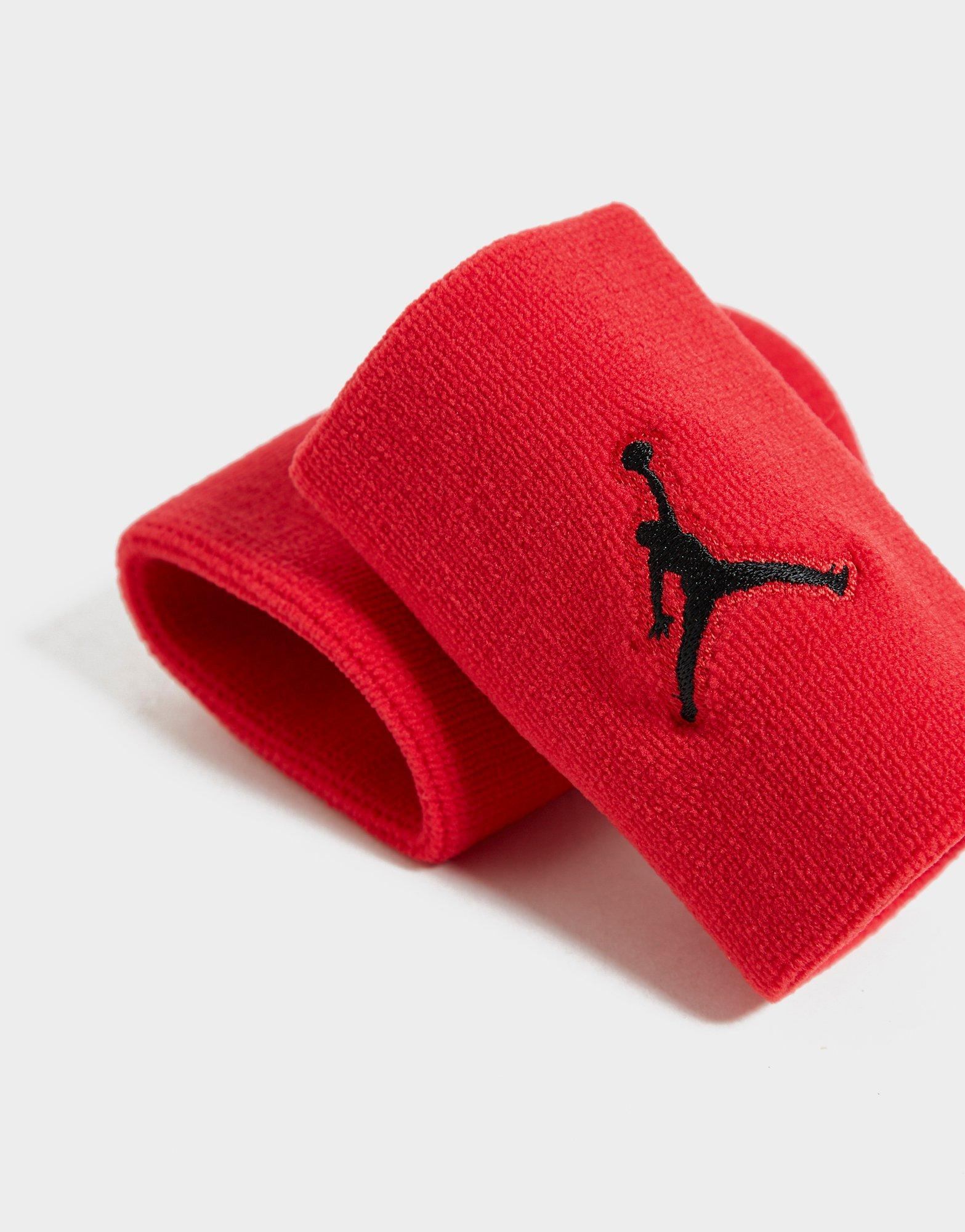 Дамски фитнес аксесоари JORDAN НАКИТНИЦИ JUMPMAN WRIST BANDS JKN01605S Червен