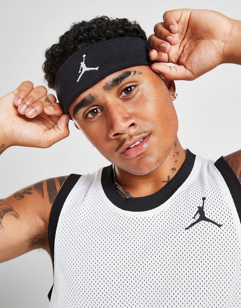 JORDAN OPASKA JUMPMAN HEADBAND KN00010 Czarny