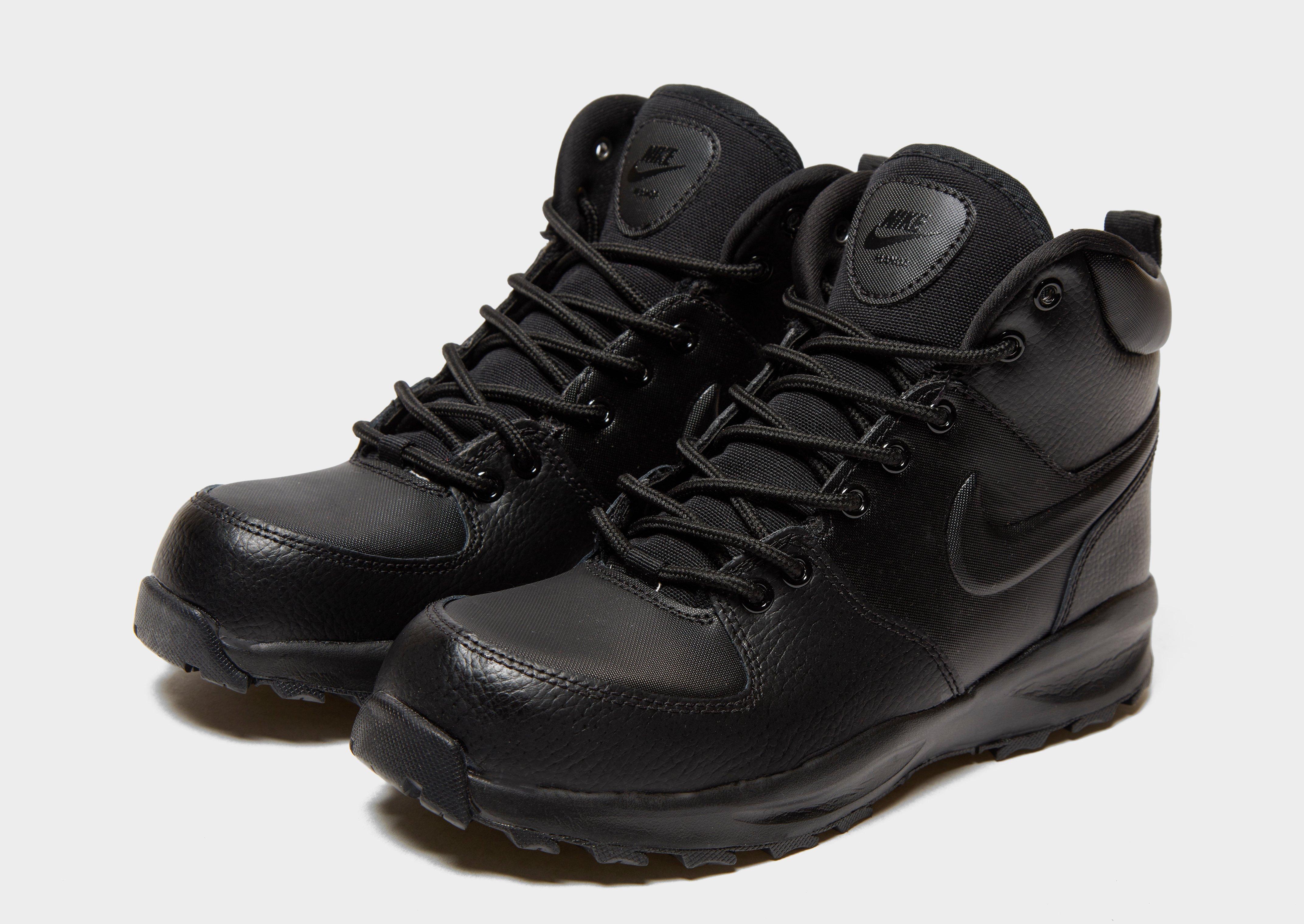 Žieminiai batai vaikams NIKE MANOA LEATHER BQ5372-001 Juoda