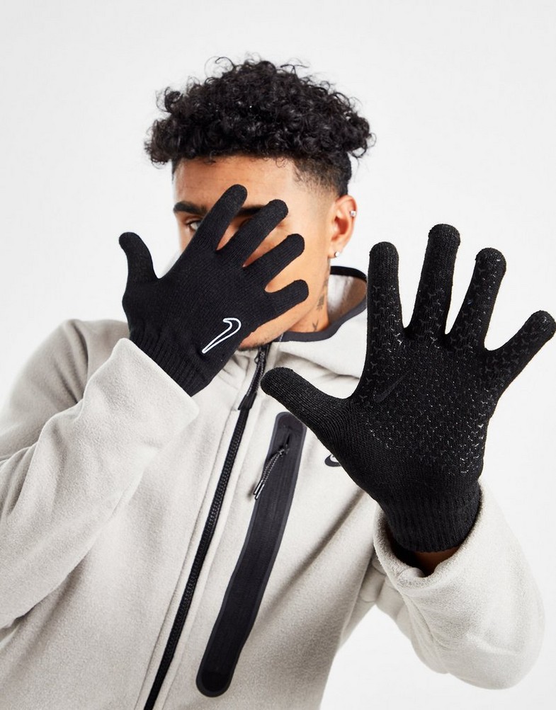 Жіночі шарфи і рукавички NIKE KNIT GLOVE N1000661091 Чорний