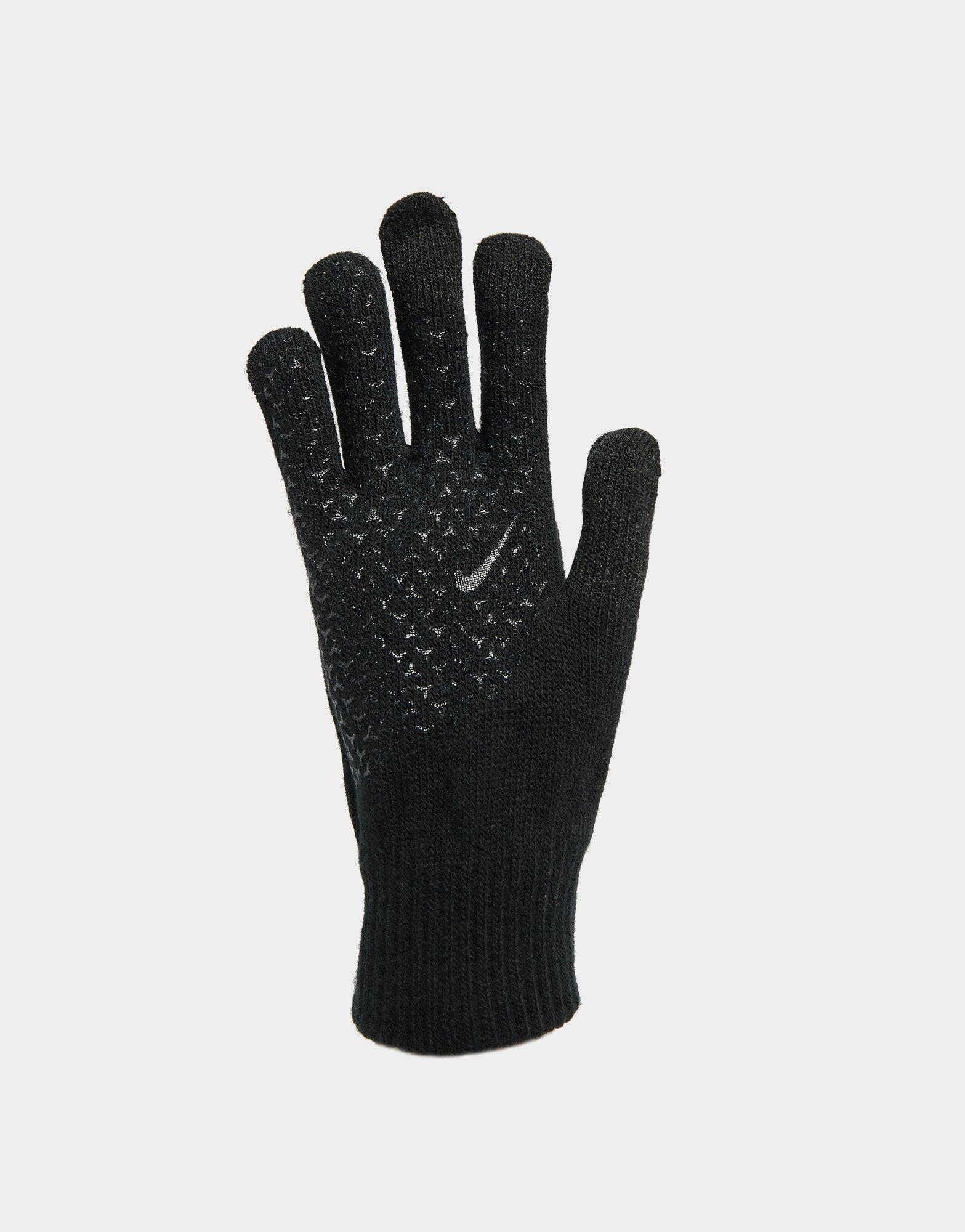 Dámske NIKE KNIT GLOVE N1000661091 Čierna