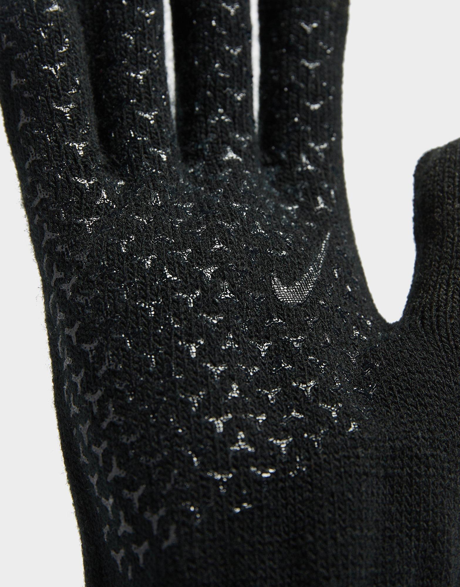 Dámske NIKE KNIT GLOVE N1000661091 Čierna