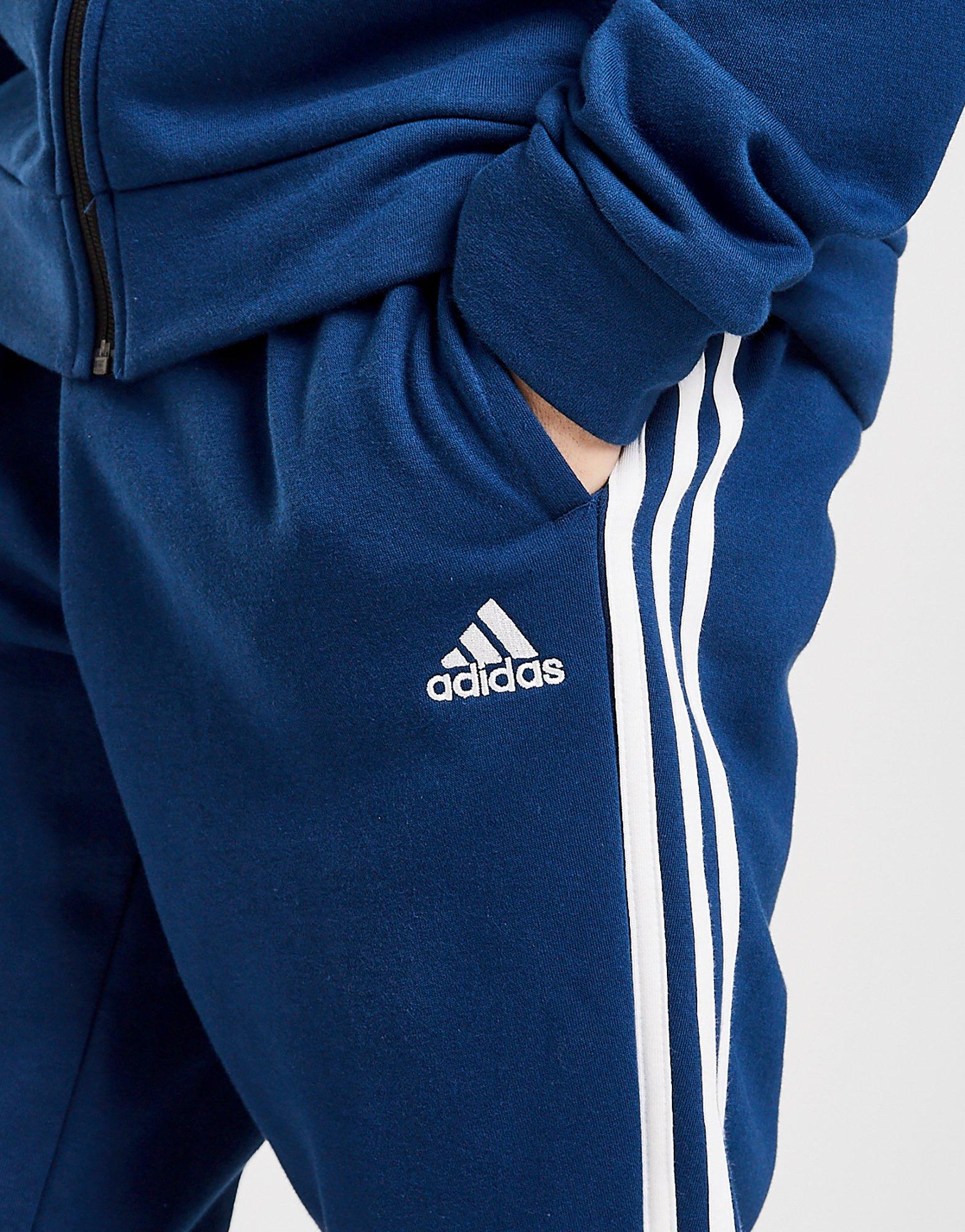 Pánské kalhoty ADIDAS ENERGIZE FLEECE JOGGERS GV2545 Tmavě modrá
