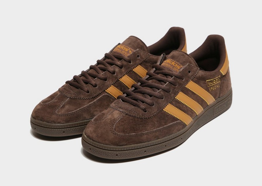 Buty sneakersy męskie ADIDAS HANDBALL SPEZIAL GW2245 Brązowy