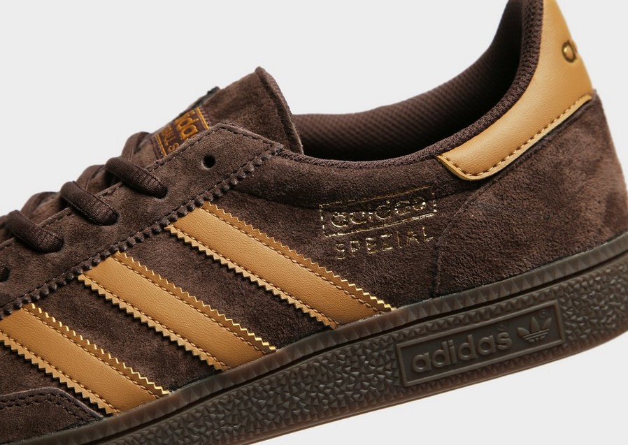Buty sneakersy męskie ADIDAS HANDBALL SPEZIAL GW2245 Brązowy
