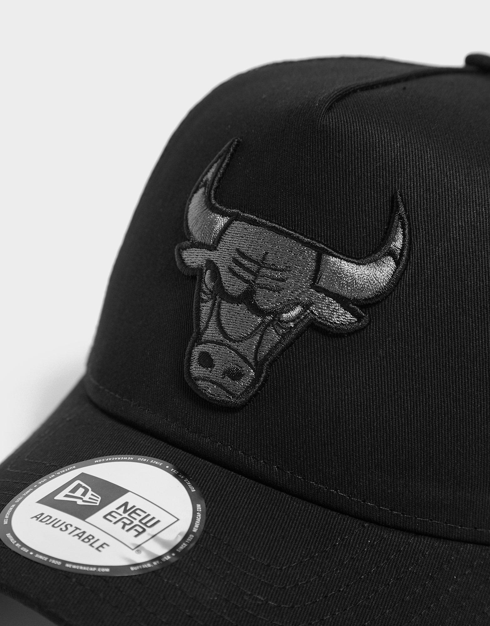 Black New Era NBA Chicago Bulls Trucker Cap