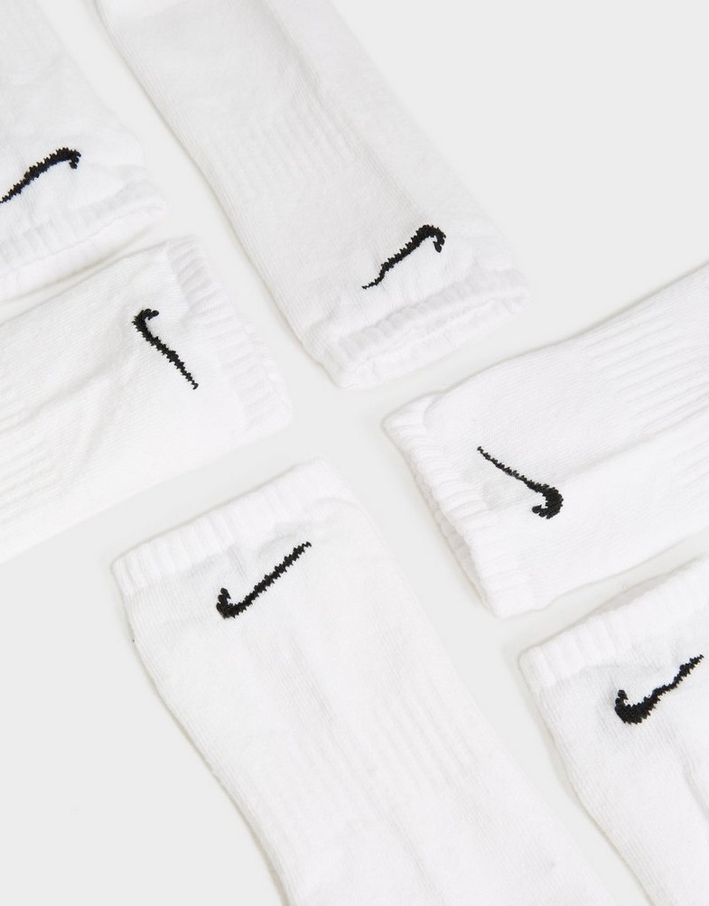 Moteriškos kojinės NIKE 6-PACK NO SHOW SOCKS  SX7679100 Balta