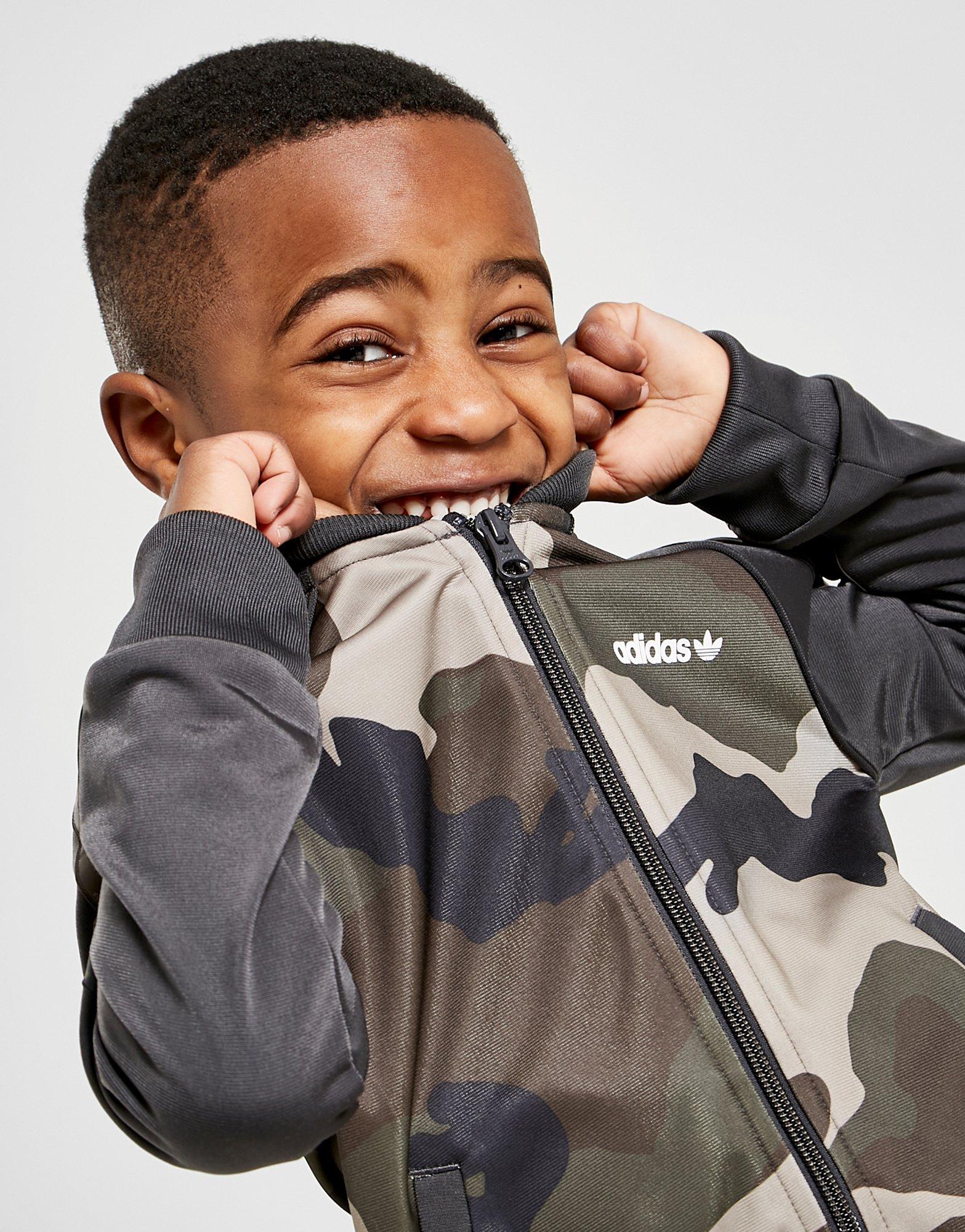 adidas camo tracksuit junior