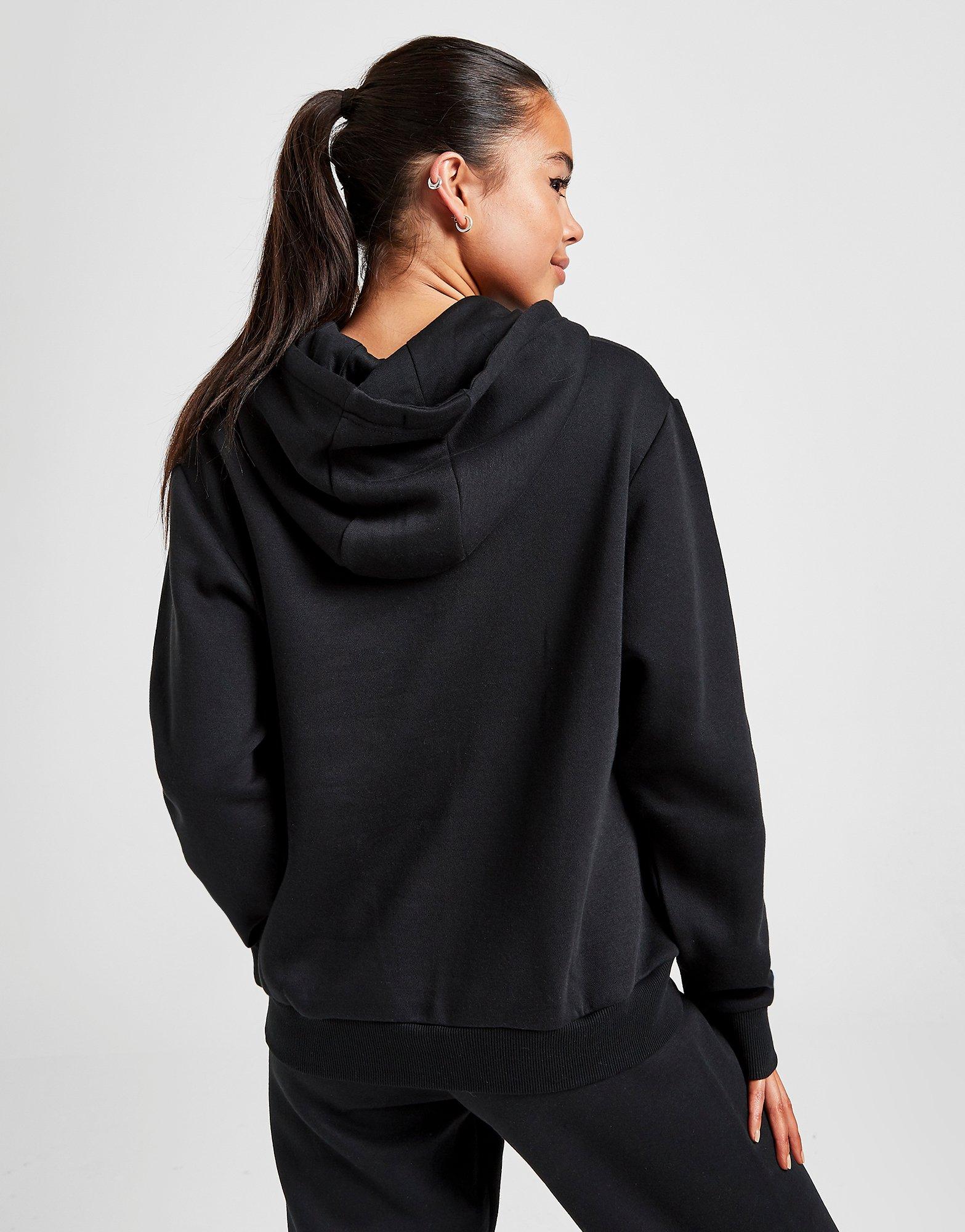 Dámska mikina MCKENZIE ESSENTIAL OVERHEAD BOYFRIEND HOODIE  MCKTW14029BLK Čierna