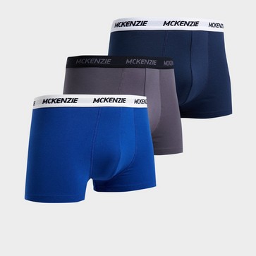 MCKENZIE WYATT 3 PACK OF BOXER SHORTS JUNIOR 