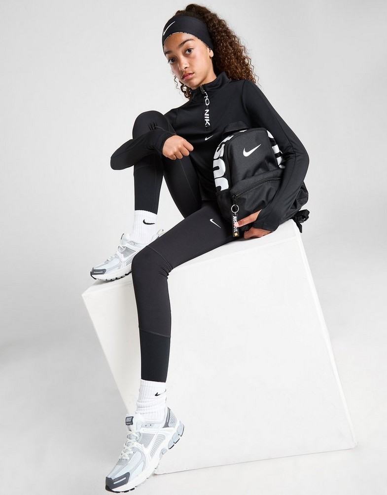 Дитячі штани NIKE GIRLS' PRO TIGHTS JUNIOR GIRL DA1028-010 Чорний