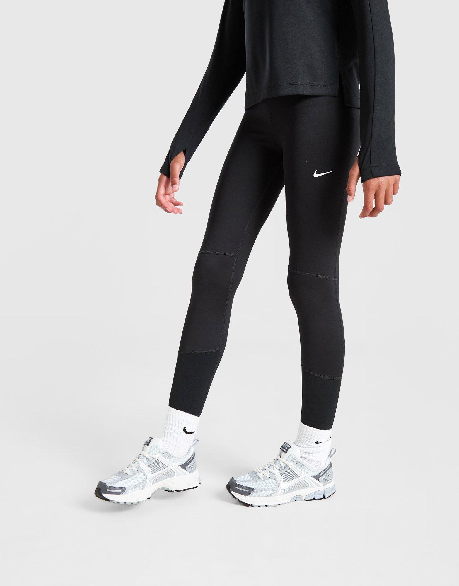 Gyerek nadrág NIKE GIRLS' PRO TIGHTS JUNIOR GIRL DA1028-010 Fekete