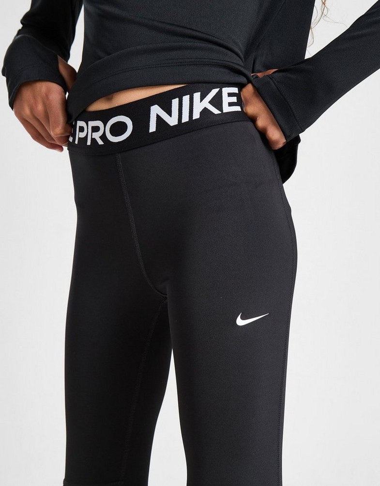 Дитячі штани NIKE GIRLS' PRO TIGHTS JUNIOR GIRL DA1028-010 Чорний